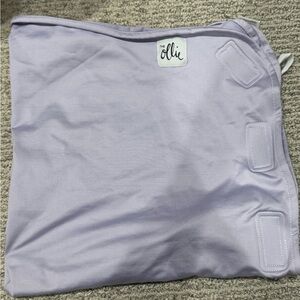 The Ollie Kids Lavender Swaddle Blanket